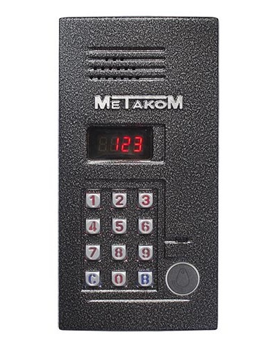 Блок вызова домофона Метаком MK2012-RFEN в Абакане Блоки вызова многоабонентные Pintop.ru