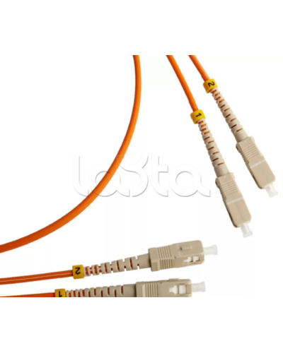 Патч-корд оптический LANMASTER LAN-SC-SC/SU-1.5 в Абакане Патч-корды и пигтейлы Pintop.ru