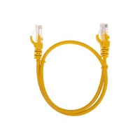 Патч-корд U/UTP, CAT 5e, RJ45-RJ45, 26AWG, LSZH, желтый, 0,5м REXANT 02-0105-05