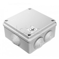 Коробка уравнивания потенциалов (КУП) для открытой установки 100х100х50 (60шт/кор) Промрукав (40-0300-У)