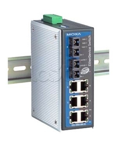 Коммутатор управляемый начального уровня 8-портовый Moxa EDS-408A-SS-SC в Абакане Коммутаторы Pintop.ru