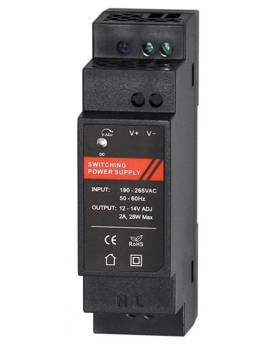 Блок питания Smartec ST-PS102DDS-BK в Абакане Дополнительное оборудование для СКУД Pintop.ru