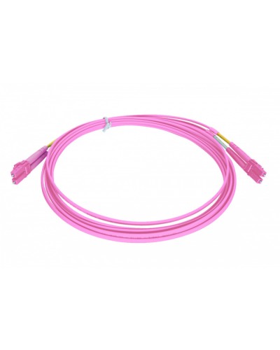 Шнур оптический duplex 2х50/125, OM4, LC-LC, 3 м Eurolan 41F-40-LC-LC-03 в Абакане Патч-корды и пигтейлы Pintop.ru