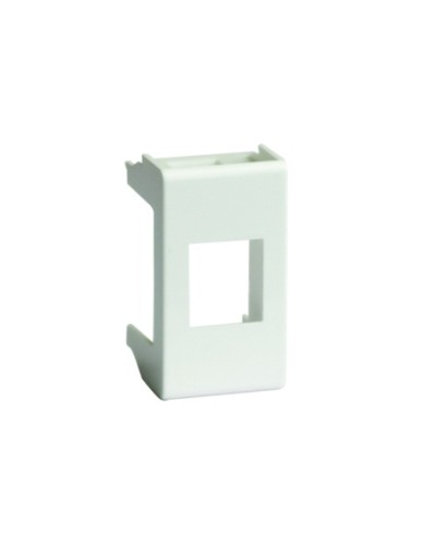 Адаптер для keystone, VIVA, 1 мод, цвет серый DKC 45107 в Абакане Аксессуары для стоек и шкафов Pintop.ru