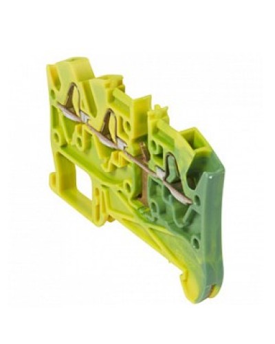 Клемма 4х5 1вх/2вых заземление Legrand 037210 в Абакане Клеммные колодки Pintop.ru