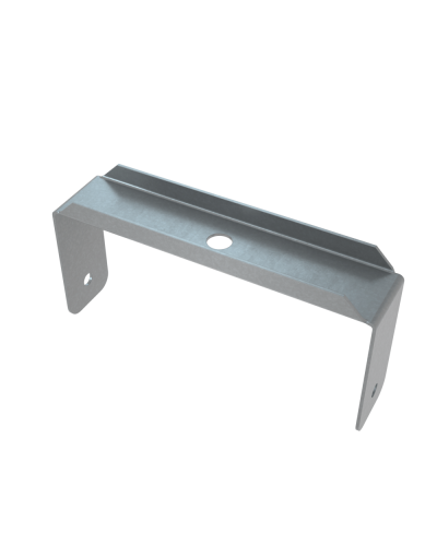 Скоба для подвеса на шпильке 150 мм INOX304 КМ-Профиль (SPS150 INOX304) в Абакане Держатели, клипсы, скобы Pintop.ru