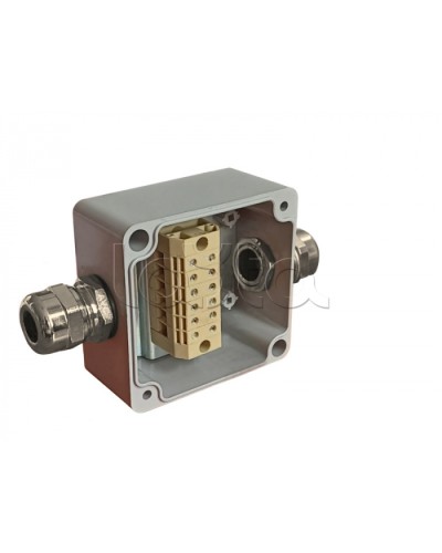 Коробка пылевлагонепроницаемая клеммная G366 А МВ К АЯКС IP66/IP65, 82x80x55 Магнито-контакт в Абакане Распределительные коробки Pintop.ru