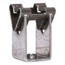 Держатель токоотвода металлический 35мм, L=20мм, Ni/Ni EKF PROxima (lp-d2115-20-ni)