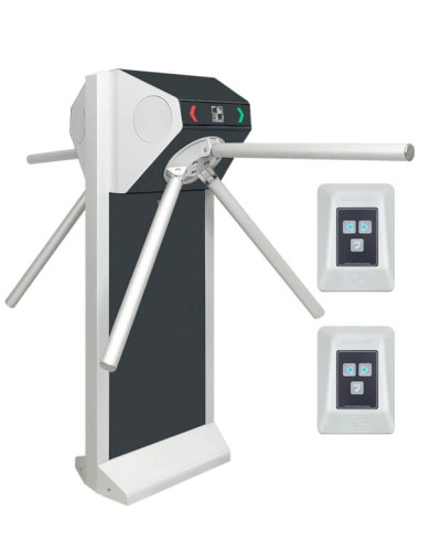 CARDDEX Комплект двухпроходной автономной проходной STL-04AEC в Абакане Турникеты Pintop.ru