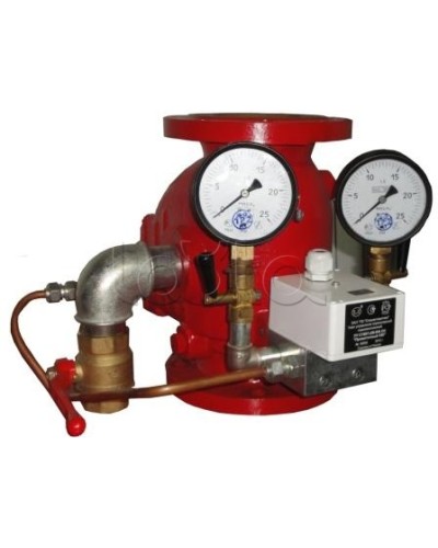 Узел управления спринклерный водозаполненный Спецавтоматика Прямоточный-150 (УУ-С150/1,6В-ВФ.О4) в Абакане Устройства пуска водяного пожаротушения Pintop.ru