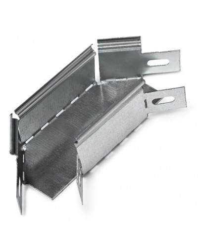 Угол плоский 45° 150x100 (0,7) ПожТехКабель (549-002) в Абакане Аксессуары для лотков Pintop.ru