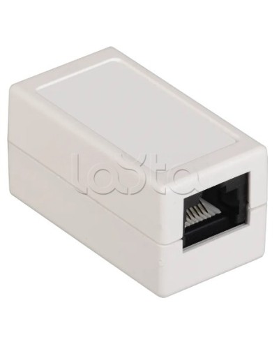 Проходной адаптер кат. 6 UTP тип RJ45-RJ45 ITK CS70-1C06U в Абакане Проходные адаптеры RJ-45 и разветвители Pintop.ru