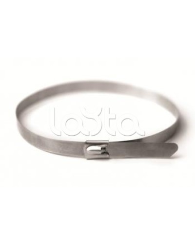 Хомут из нержавеющей стали AISI 316 8х400 DKC 27614 в Абакане Стяжки-хомуты Pintop.ru