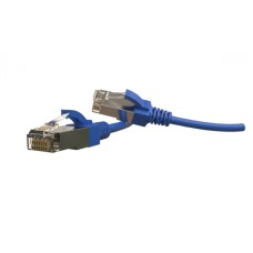 Патч-корд S/FTP Hyperline (PC-LPT-SFTP-RJ45-RJ45-C6-3M-LSZH-BL)