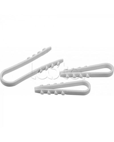 Дюбель-хомут Navigator 71 848 NCU-5-10-45-50/WH дюбель хомут (50 шт/упак) в Абакане Крепеж: Дюбели, шурупы, саморезы Pintop.ru