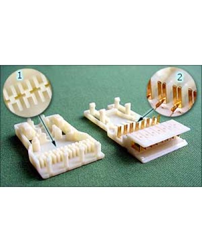 Вилка 4 пары 110 типа LANMASTER LAN-S110P4 в Абакане Коннекторы Pintop.ru