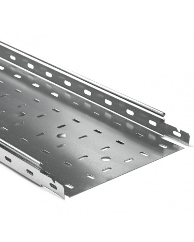 Лоток перфорированный PTK-Line ЛМПО 600x100 (1,0) 3м ПожТехКабель (537-047) в Абакане Кабельные лотки Pintop.ru