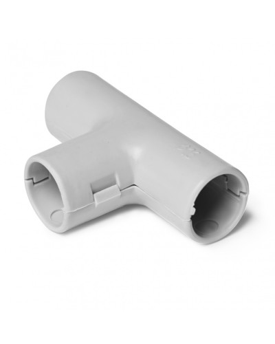 Тройник Т-образный соединительный для труб 20мм ПожТехКабель в Абакане Повороты, муфты, тройники Pintop.ru