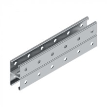 Профиль STRUT двойной HDZ ПСД-41х41х400 (2,5мм) Промрукав (PR08.9473)