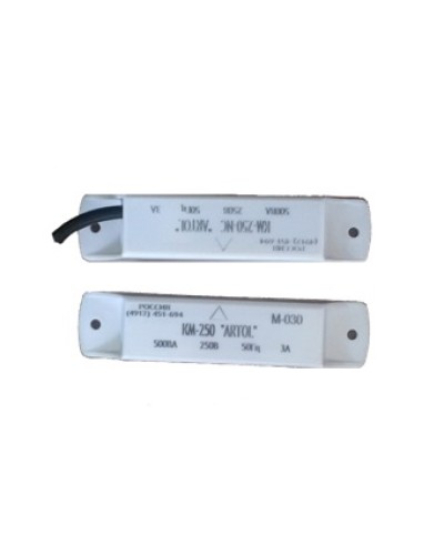 Датчик положения магнитогерконовый Магнито-Контакт КМ-250-NO ARTOL (c магнитом М-030) в Абакане Извещатели охранные Pintop.ru