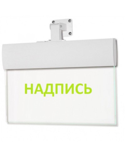 Табло М-220-УЛЬТРА Человек влево стрелка вверх в дверь (универс.крепл.) (ИП Раченков А.В.) в Абакане Оповещатели Pintop.ru