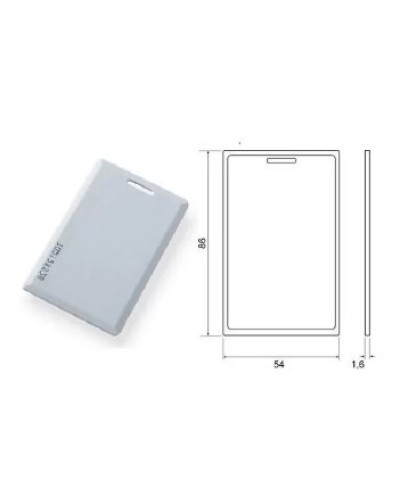 Карта Mifare Clamshell IronLogic IL-05M (num) в Абакане Оптовые идентификаторы Pintop.ru