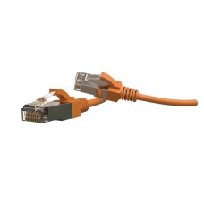 Патч-корд S/FTP Hyperline (PC-LPT-SFTP-RJ45-RJ45-C6-3M-LSZH-OR)