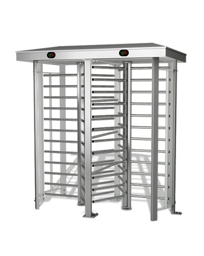 Турникет электромеханический сдвоенный полноростовой из нержавеющей стали Oxgard Praktika Т-10-Н Doublе Pass (ВЗР 2332-02) в Абакане Турникеты Pintop.ru