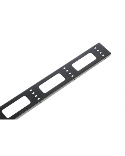 Органайзер кабельный вертикальный для стойки внешний с окнами 47U ЦМО ВКО-СТК-47-9005 в Абакане Кабельные органайзеры Pintop.ru