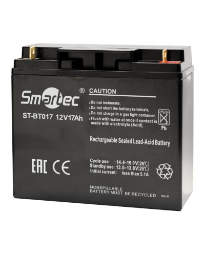 Аккумулятор Smartec ST-BT017 в Абакане Электротехническое оборудование Pintop.ru