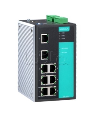 Коммутатор управляемый промышленный 8-портовый Moxa EDS-508A-T в Абакане Коммутаторы Pintop.ru