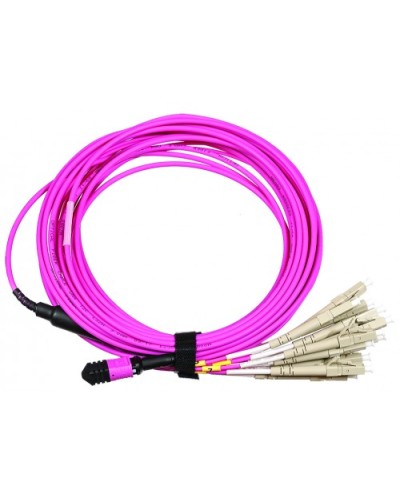 Сборка кабельная LANMASTER (LAN-12M-12LC/OM4-3.0) в Абакане Коннекторы Pintop.ru