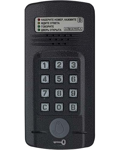 Блок вызова Метаком МК2008.2-RFE Версия 2 в Абакане Блоки вызова многоабонентные Pintop.ru