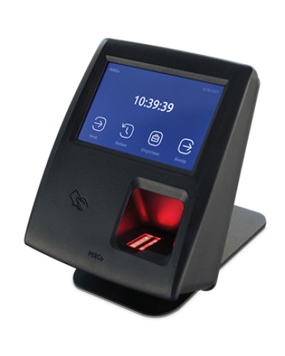 Биометрический терминал учета рабочего времени PERCo- CR11.1K в Абакане Контроллеры Pintop.ru