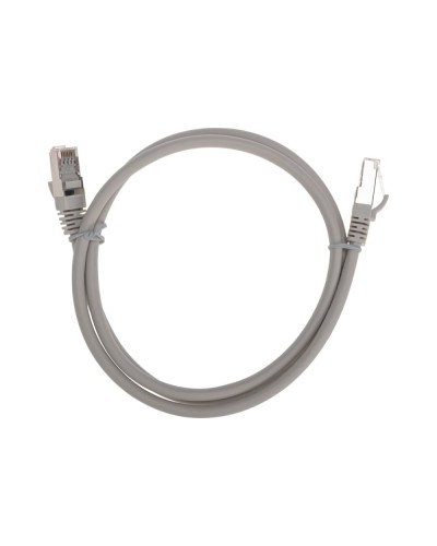 Патч-корд F/UTP, CAT 6, RJ45-RJ45, 26AWG, LSZH, серый, 1м REXANT 02-0210-1 в Абакане Патчкорды (медные) Pintop.ru