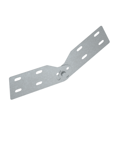 Шарнирный соединитель лестничного лотка 100 мм Быстрый монтаж HD85 КМ-профиль (LSHS3 HD85) в Абакане Аксессуары для лотков Pintop.ru