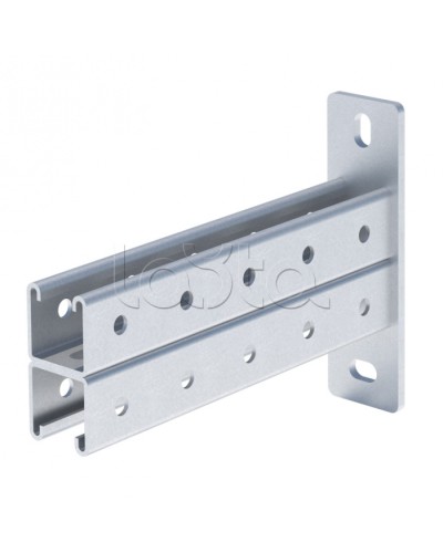 STRUT-консоль двойная 41х41 мм, основание 350 мм EKF (stkd414135) в Абакане Аксессуары для лотков Pintop.ru