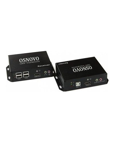 Комплект для передачи HDMI OSNOVO TLN-HiKMA/1+RLN-HiKMA/1 в Абакане Системы видеонаблюдения Pintop.ru