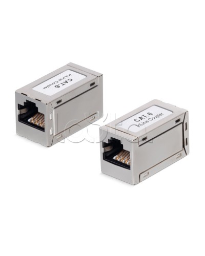 Проходной адаптер RJ45-RJ45 Cabeus (CA-8P8C-C6-SH) в Абакане Коннекторы Pintop.ru