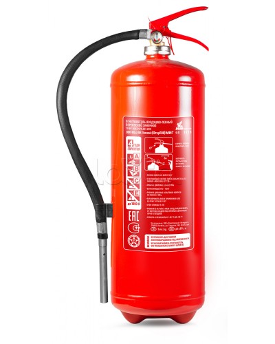 Огнетушитель ПОЖТЕХНИКА ОВП-10(з) МИГ летний (ФторПАВ) в Абакане Огнетушители Pintop.ru