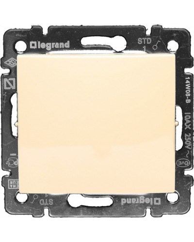 Переключатель промежуточный Valena 10 AX 250 В слоновая кость Legrand 774307 в Абакане Аксессуары для кабель-канала Pintop.ru