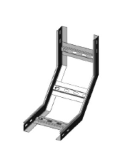 Угол вертикальный внутренний 90° 600х100 (1,2) для лестничного лотка ПожТехКабель (650-923) в Абакане Аксессуары для лотков Pintop.ru