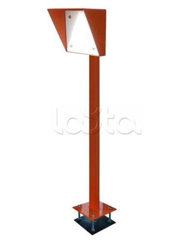 Стойка для считывателя Аякс 170х180 мм, черная, Базовая, прямая в Абакане Дополнительное оборудование для СКУД Pintop.ru