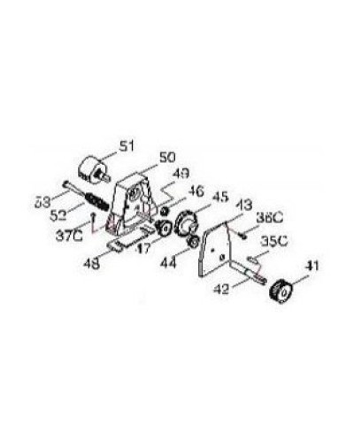 Энкодер BK-E Came 119RIBK022 в Абакане Запчасти для шлагбаумов и автоматики Pintop.ru