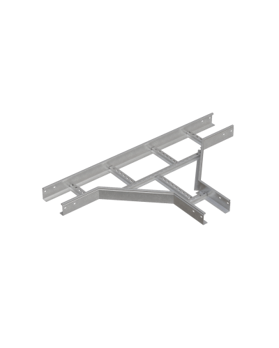 Т-отвод лестничный 80х600х1,5 мм HD85 N КМ-профиль (LTD80-600-1.5 HD85 N) в Абакане Аксессуары для лотков Pintop.ru