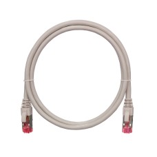 Шнур коммутационный 2хRJ45/8P8C S/FTP кат.6A (NMC-PC4SA55B-050-C-GY) NIKOMAX (5 м)