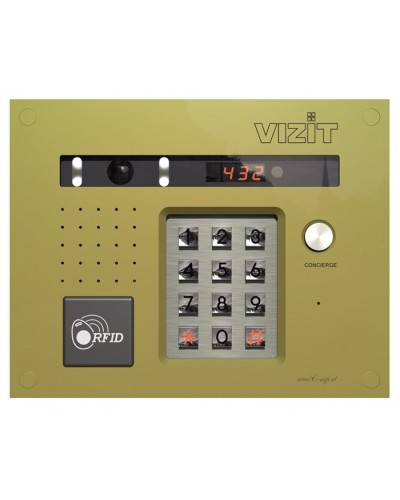 Блок вызова Vizit БВД-432FCBE2 в Абакане Многоабонентные устройства Pintop.ru