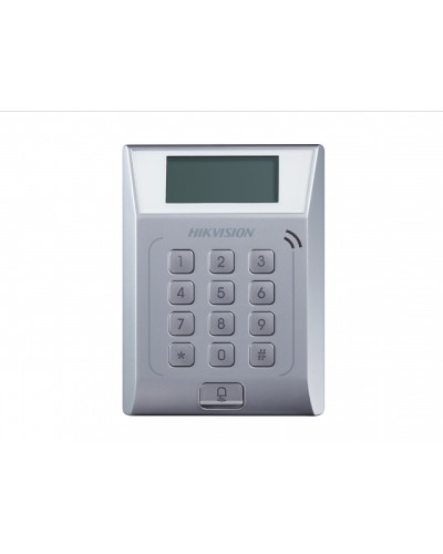 Терминал доступа со встроенным считывателем Mifare карт Hikvision DS-K1T802M в Абакане Контроллеры Pintop.ru
