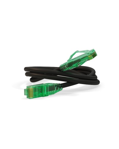 Патч-корд Hyperline PC-LPM-UTP-RJ45-RJ45-C6a-2M-LSZH-BK в Абакане Патчкорды (медные) Pintop.ru