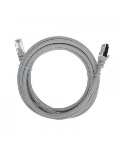 Патч-корд F/UTP, CAT 6, RJ45-RJ45, 26AWG, LSZH, серый, 3м REXANT 02-0210-3 в Абакане Патчкорды (медные) Pintop.ru